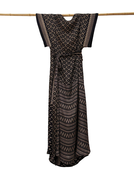 Kesso Backless Wrap Dress