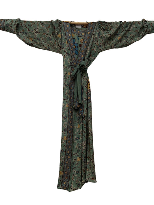 Daria Wrap Maxi Dress