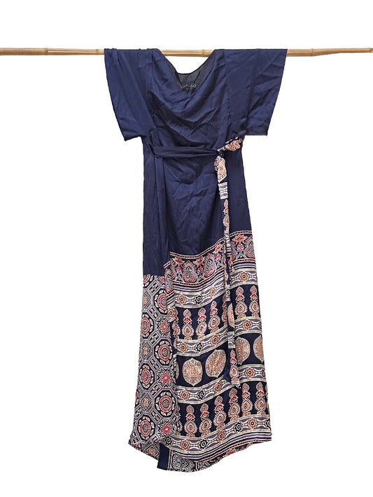 Kesso Backless Wrap Dress