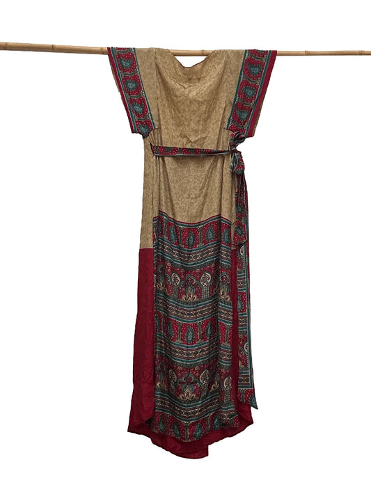 Kesso Backless Wrap Dress