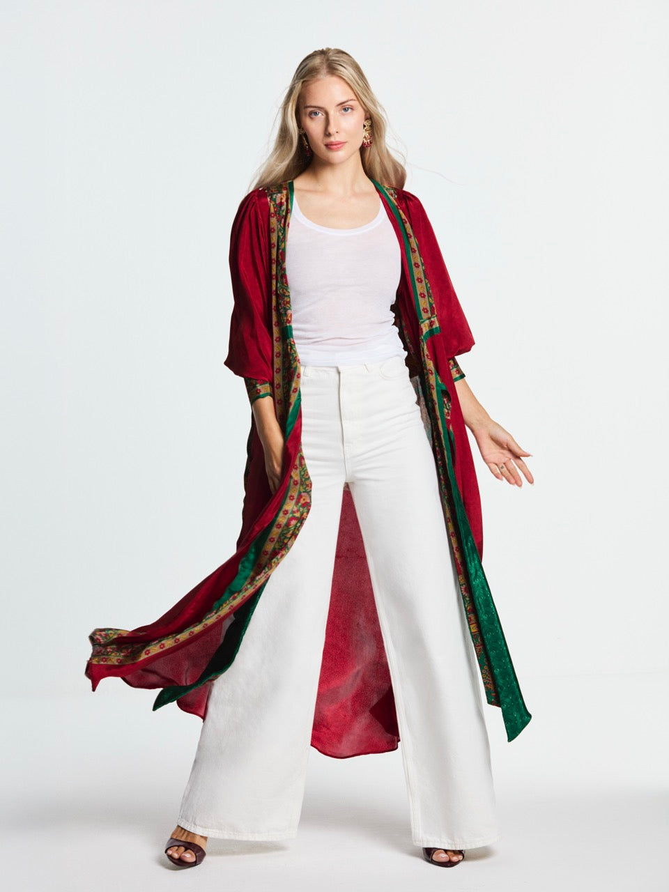 Daria Wrap Maxi Dress