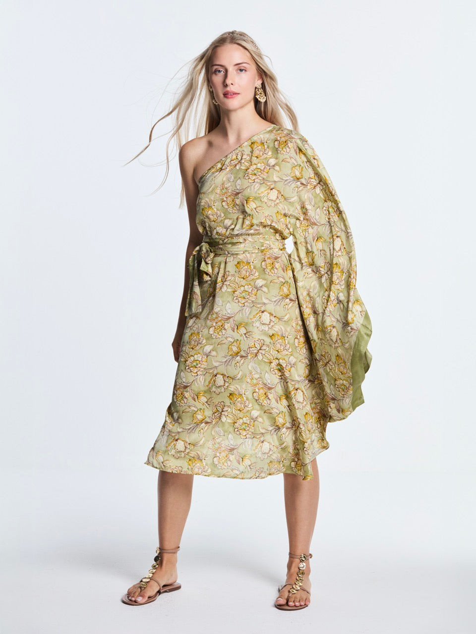 Helene Midi Dress — Loose