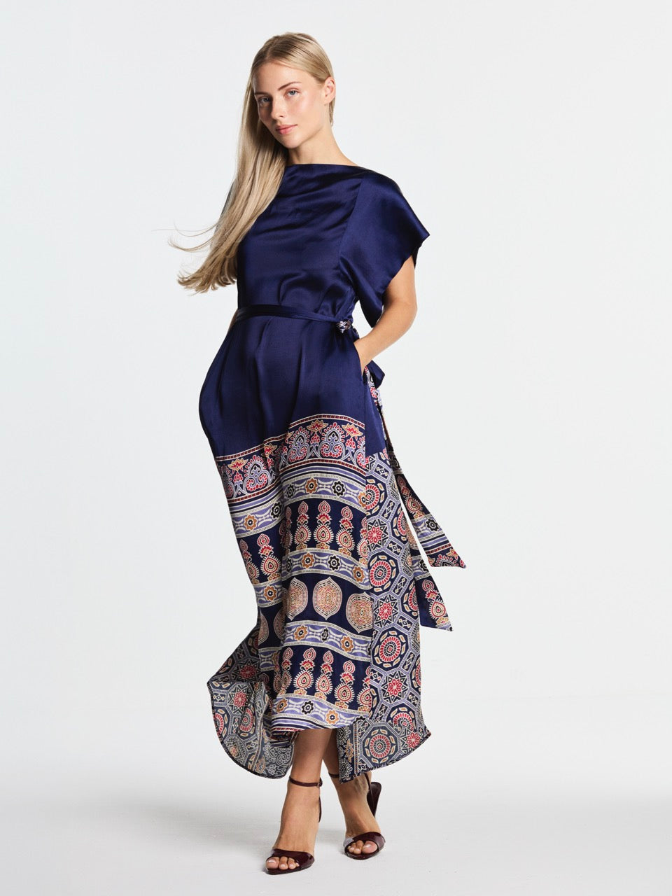 Kesso Backless Wrap Dress